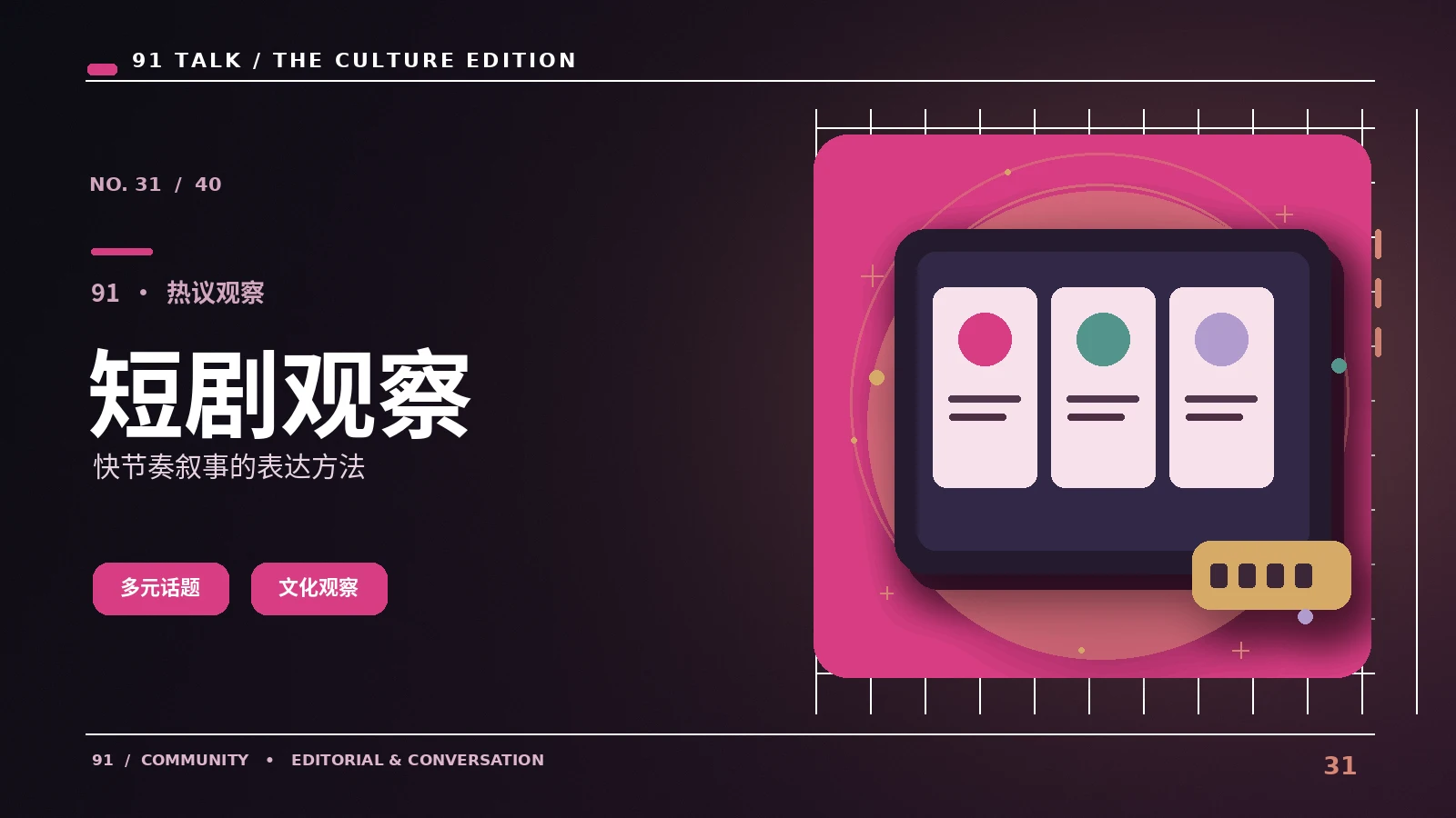 剧综观察主题图片