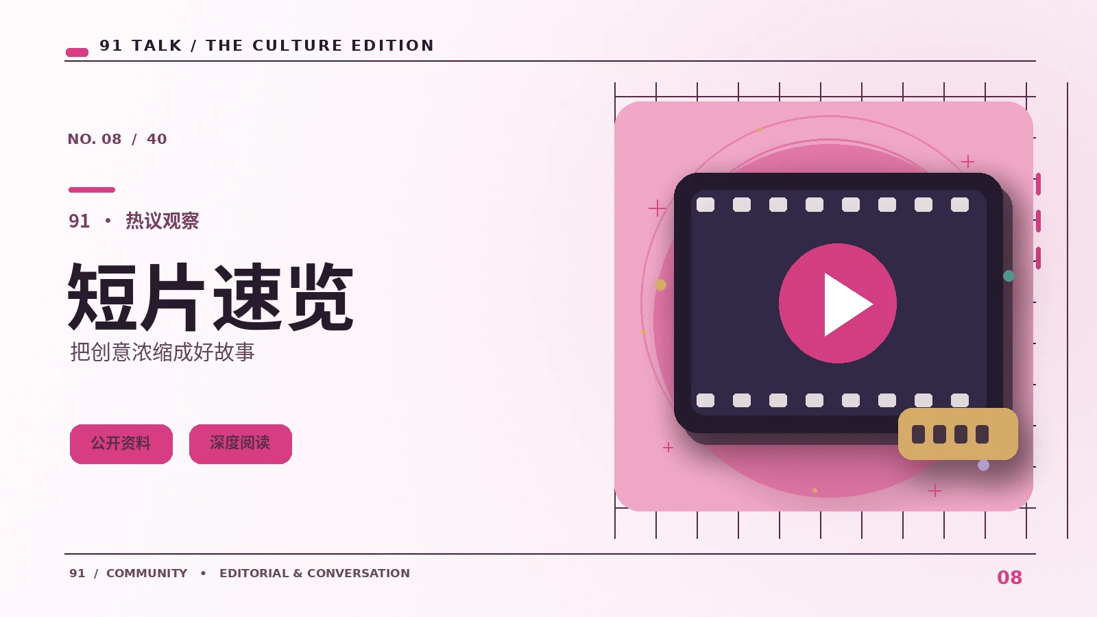 一段短片怎样做好开头